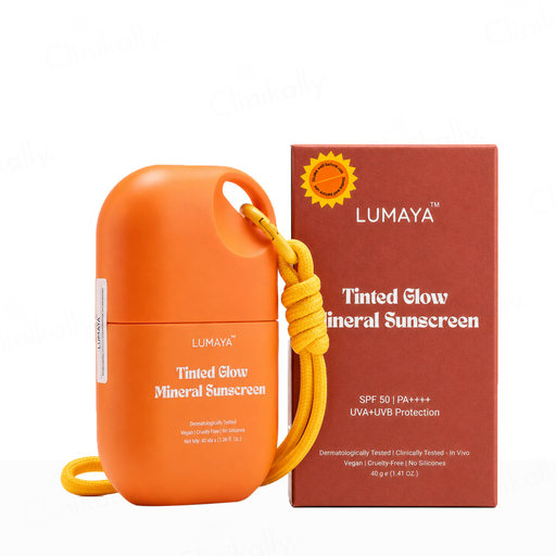 Lumaya Tinted Glow Mineral Sunscreen SPF 50 PA++++ (Golden Honey)